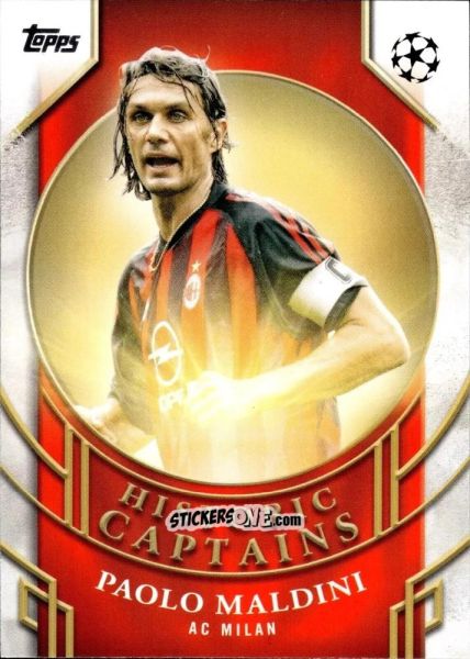 Cromo Paolo Maldini - UEFA Club Competitions 2024-2025
 n. HC-1 - Topps