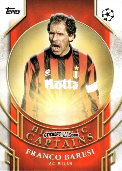 Cromo Franco Baresi - UEFA Club Competitions 2024-2025
 n. HC-2 - Topps