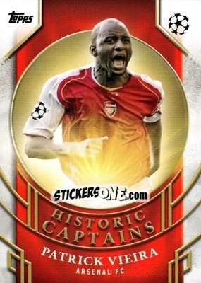Sticker Patrick Vieira - UEFA Club Competitions 2024-2025
 n. HC-3 - Topps