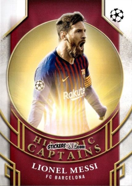 Sticker Lionel Messi - UEFA Club Competitions 2024-2025
 n. HC-4 - Topps