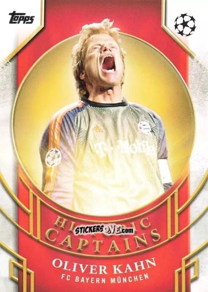 Cromo Oliver Kahn - UEFA Club Competitions 2024-2025
 n. HC-6 - Topps