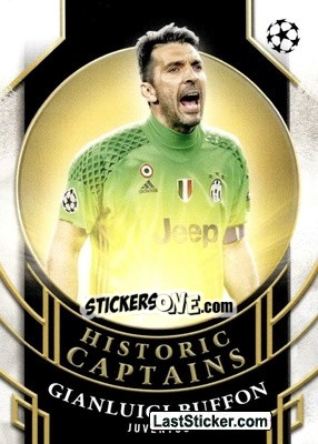 Sticker Gianluigi Buffon - UEFA Club Competitions 2024-2025
 n. HC-8 - Topps