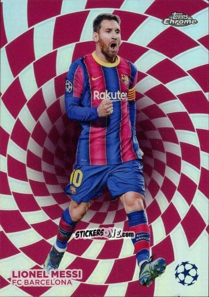 Sticker Lionel Messi - UEFA Club Competitions 2024-2025
 n. MG-4 - Topps