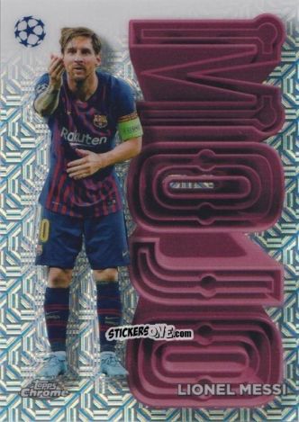 Sticker Lionel Messi - UEFA Club Competitions 2024-2025
 n. MJ-10 - Topps