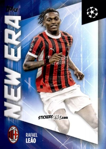 Sticker Rafael Leão - UEFA Club Competitions 2024-2025
 n. NE-1 - Topps