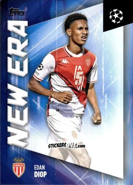 Sticker Edan Diop - UEFA Club Competitions 2024-2025
 n. NE-4 - Topps