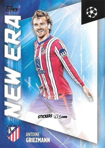 Sticker Antoine Griezmann - UEFA Club Competitions 2024-2025
 n. NE-5 - Topps