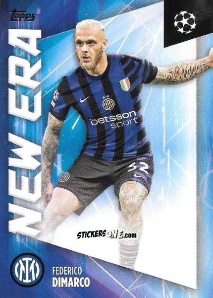 Figurina Federico Dimarco - UEFA Club Competitions 2024-2025
 n. NE-12 - Topps