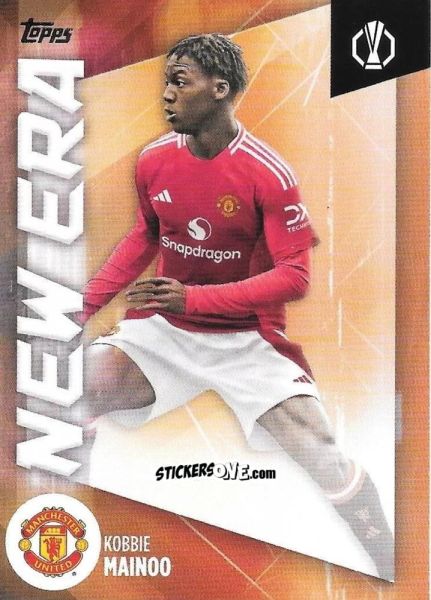 Sticker Kobbie Mainoo - UEFA Club Competitions 2024-2025
 n. NE-18 - Topps