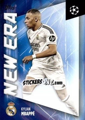 Sticker Kylian Mbappé - UEFA Club Competitions 2024-2025
 n. NE-19 - Topps
