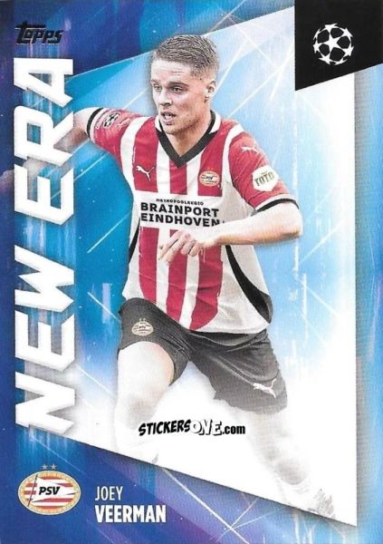 Sticker Joey Veerman - UEFA Club Competitions 2024-2025
 n. NE-21 - Topps