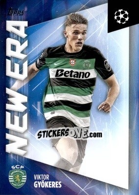 Sticker Viktor Gyökeres - UEFA Club Competitions 2024-2025
 n. NE-24 - Topps