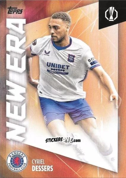 Figurina Cyriel Dessers - UEFA Club Competitions 2024-2025
 n. NE-25 - Topps
