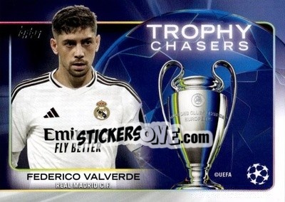 Sticker Federico Valverde - UEFA Club Competitions 2024-2025
 n. RF-2 - Topps