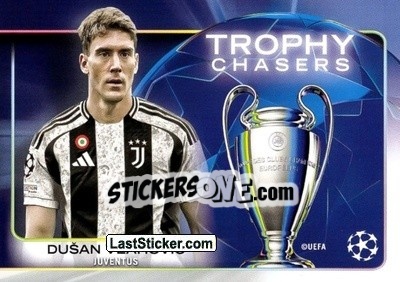 Sticker Dušan Vlahović - UEFA Club Competitions 2024-2025
 n. RF-13 - Topps
