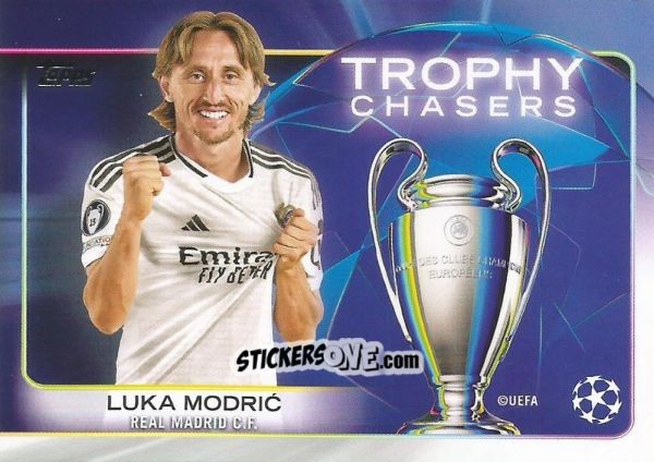 Sticker Luka Modrić - UEFA Club Competitions 2024-2025
 n. RF-19 - Topps