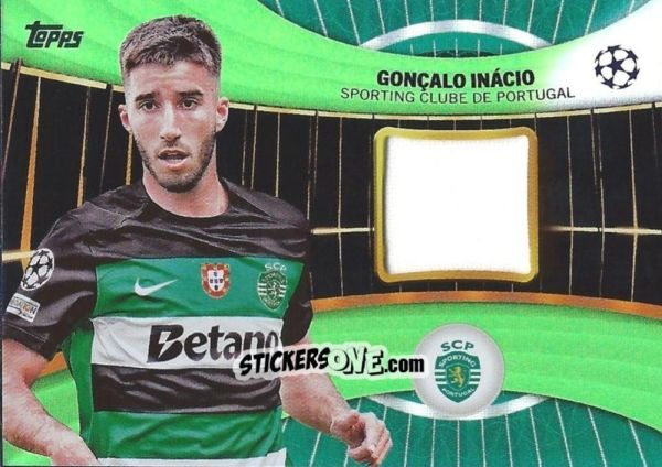 Cromo Gonçalo Inácio - UEFA Club Competitions 2024-2025
 n. SR-GI - Topps