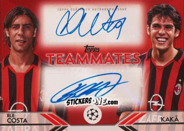 Sticker Rui Costa / Kaká - UEFA Club Competitions 2024-2025
 n. TDA-CK - Topps