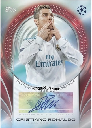 Sticker Cristiano Ronaldo - UEFA Club Competitions 2024-2025
 n. USCA-CR - Topps