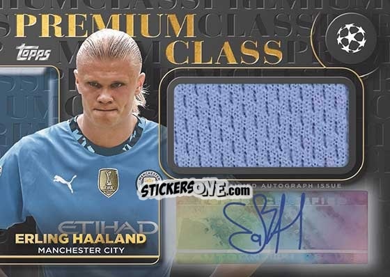 Cromo Erling Haaland - UEFA Club Competitions 2024-2025
 n. PAR-EH - Topps
