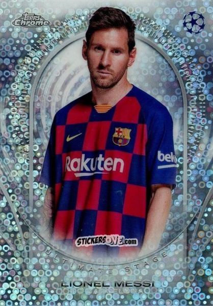 Sticker Lionel Messi - UEFA Club Competitions 2024-2025
 n. USC-16 - Topps