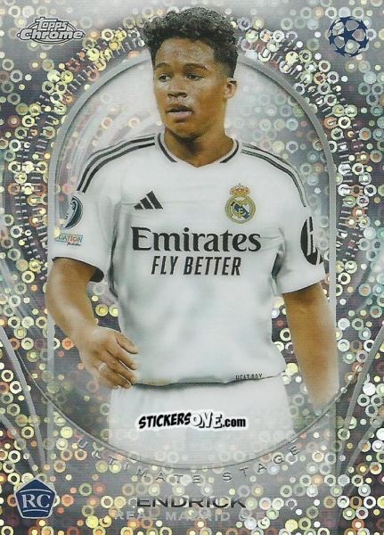 Sticker Endrick - UEFA Club Competitions 2024-2025
 n. USC-46 - Topps