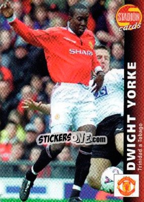 Sticker Dwight Yorke - Stadion Cards 2000-2005 n. 208 - Stadion Cards