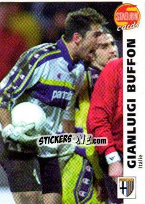 Sticker Gianluigi Buffon - Stadion Cards 2000-2005 n. 214 - Stadion Cards