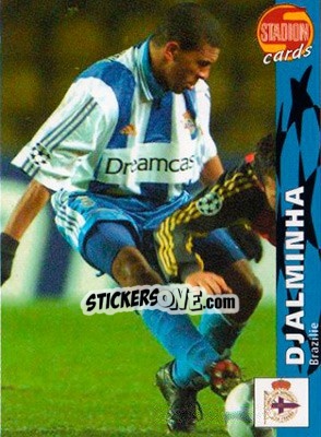 Sticker Djalminha - Stadion Cards 2000-2005 n. 283 - Stadion Cards