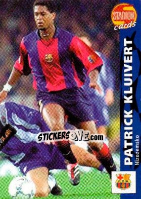 Sticker Patrick Kluivert - Stadion Cards 2000-2005 n. 284 - Stadion Cards
