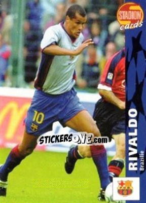 Sticker Rivaldo - Stadion Cards 2000-2005 n. 285 - Stadion Cards