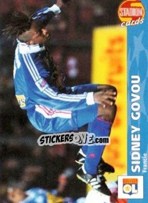 Sticker Sidney Govou - Stadion Cards 2000-2005 n. 296 - Stadion Cards