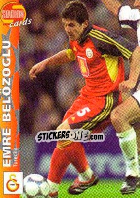 Sticker Emre Belozoglu - Stadion Cards 2000-2005 n. 300 - Stadion Cards