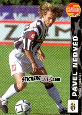 Sticker Pavel Nedved - Stadion Cards 2000-2005 n. 301 - Stadion Cards