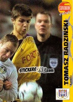 Sticker Tomasz Radzinski - Stadion Cards 2000-2005 n. 303 - Stadion Cards