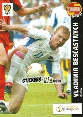 Sticker Vladimir Beschastnykh - Stadion Cards 2000-2005 n. 404 - Stadion Cards
