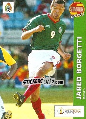 Sticker Jared Borgetti - Stadion Cards 2000-2005 n. 407 - Stadion Cards