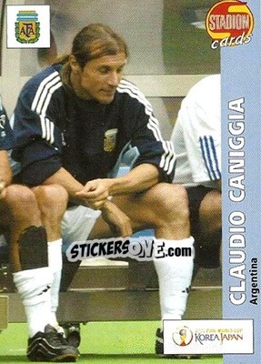 Sticker Claudio Caniggia - Stadion Cards 2000-2005 n. 409 - Stadion Cards