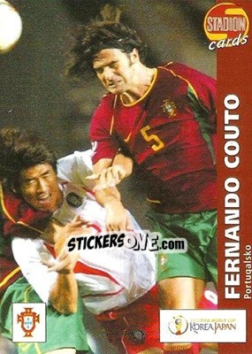 Sticker Fernando Couto - Stadion Cards 2000-2005 n. 410 - Stadion Cards