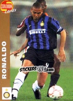 Sticker Ronaldo - Stadion Cards 2000-2005 n. 3 - Stadion Cards