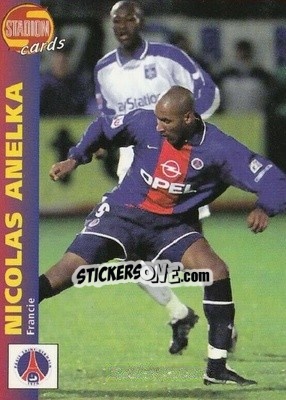 Sticker Nicolas Anelka - Stadion Cards 2000-2005 n. 21 - Stadion Cards
