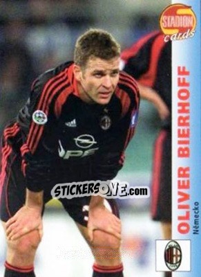 Sticker Oliver Bierhoff - Stadion Cards 2000-2005 n. 24 - Stadion Cards