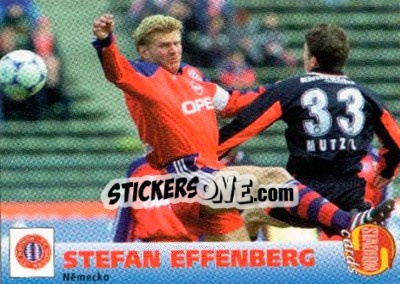 Sticker Stefan Effenberg - Stadion Cards 2000-2005 n. 25 - Stadion Cards