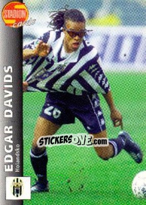 Sticker Edgar Davids - Stadion Cards 2000-2005 n. 27 - Stadion Cards