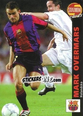Sticker Marc Overmars - Stadion Cards 2000-2005 n. 38 - Stadion Cards