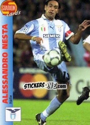 Sticker Alessandro Nesta - Stadion Cards 2000-2005 n. 39 - Stadion Cards