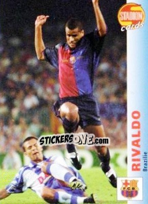 Sticker Rivaldo - Stadion Cards 2000-2005 n. 40 - Stadion Cards