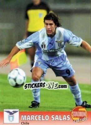Sticker Marcelo Salas - Stadion Cards 2000-2005 n. 45 - Stadion Cards