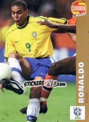 Sticker Ronaldo - Stadion Cards 2000-2005 n. 98 - Stadion Cards