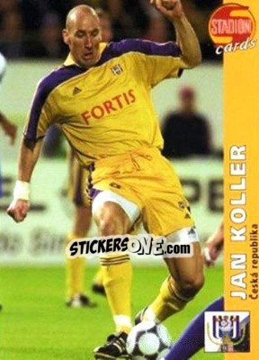 Sticker Jan Koller - Stadion Cards 2000-2005 n. 137 - Stadion Cards